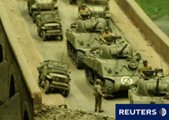 Tanques por una calle Tanques por una calle