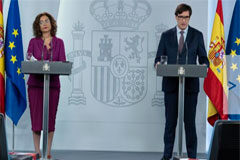 Transposición de la Directiva que obliga a los intermediarios, incluidos los abogados, a informar sobre la planificación fiscal agresiva Mª Jesús Montero y Salvador Illa