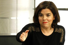 El Gobierno destina a las ONG las dos terceras partes del caudal hereditario ‘abintestato’ sin herederos legítimos La vicepresidenta del Gobierno en funciones, Soraya Sáenz de Santamaría, durante la rueda de prensa posterior al Consejo de Ministros