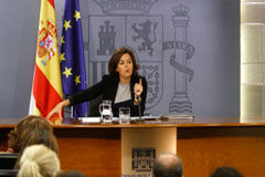 El Consejo de Ministros acuerda remitir a Bruselas el presupuesto prorrogado Soraya Sáenz de Santamaría