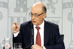 El Estado interviene las cuentas de la Generalitat en aplicación de la Ley de Estabilidad presupuestaria Cristóbal Montoro