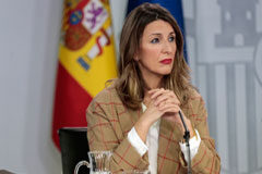 Desde mañana no será posible el despido procedente por bajas médicas justificadas Yolanda Díaz