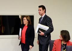 Soraya Sáenz de Santamaría y José Manuel Soria Soraya Sáenz de Santamaría y José Manuel Soria