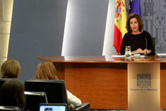 El Consejo de Ministros aprueba el gasto destinado a contratos para el uso de LexNet Soraya Sáenz de Santamaría