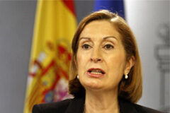 La SS dispuso en 2015 de 13.250 millones para resolver problemas de liquidez La ministra de Fomento, Ana Pastor, durante la rueda de prensa posterior al Consejo de Ministros.