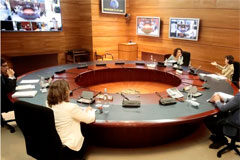 El Gobierno remite a las Cortes el proyecto de Ley de Cambio Climático Pedro Sánchez presidiendo el Consejo de Ministros