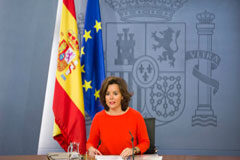 El Consejo de Ministros destina dos millones de euros para los gastos de los juzgados de paz Soraya Sáenz de Santamaría