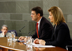Rafael Catalá y Fátima Báñez