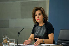 El BOE publica el cese, a petición propia, del jurista Miguel Temboury como subsecretario de Economía Soraya Sáenz de Santamaría