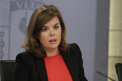 Se prorroga la vigencia de la tarifa plana de 100 euros a la contratación indefinida hasta el 31 de marzo de 2015 Soraya Sáenz de Santamaría
