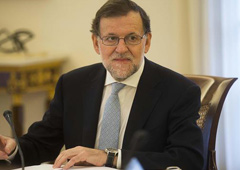 El presidente del Gobierno en funciones, Mariano Rajoy, durante la última reunión del Consejo de Ministros del año El presidente del Gobierno en funciones, Mariano Rajoy, durante la última reunión del Consejo de Ministros del año