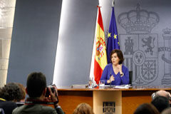 Las ‘obras huérfanas’ ya tienen desarrollo reglamentario Soraya Sáenz de Santamaría