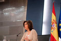 El Gobierno lleva al Tribunal Constitucional la ordenación del sistema universitario de Aragón Soraya Sáenz de Santamaría