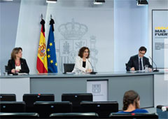 Teresa Ribera, Mª Jesús Montero y Salvador Illa Teresa Ribera, Mª Jesús Montero y Salvador Illa