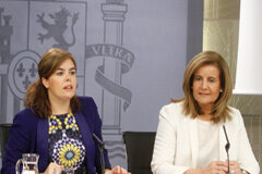 Instituciones Penitenciarias invierte más de 34 millones de euros para el control telemático de la ubicación y el consumo de alcohol de los condenados Soraya Sáenz de Santamaría y Fátima Báñez