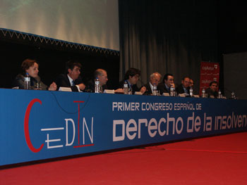 Inaugurado el Primer Congreso Español del Derecho de la Insolvencia