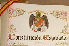 La Abogacía de Madrid y Barcelona rinden homenaje a la Constitución Española por su 40 aniversario Constitución