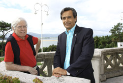 Bacigalupo y Sánchez Lambas, en Santander. Bacigalupo y Sánchez Lambas, en Santander.