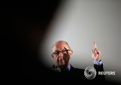 Montoro durante una rueda de prensa en madrid el 22 de abril de 2013 Montoro durante una rueda de prensa en madrid el 22 de abril de 2013