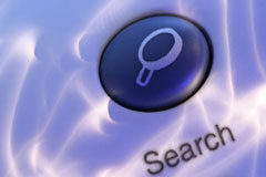 Custodie sus datos como oro en paño Una lupa y la palabra search.