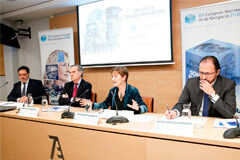 Más de 2.000 abogados y 250 ponentes convertirán Valladolid en la capital de la ‘Abogacía transformadora’ del 8 al 11 de mayo De izda. a dcha. Jordi Albareda, José María Alonso, Victoria Ortega y Javier Garicano