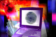 MEGA: Almacenamiento cifrado y distribuido (II) Un ordenador de color morado.