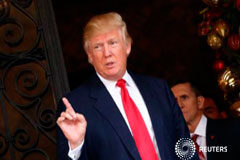 Trump hace tambalear el Privacy Shield Donald Trump habla con periodistas en Palm Beach, Florida, el 21 de diciembre de 2016