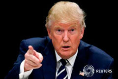 Trump conoce la «urgencia» de la amenaza nuclear norcoreana, según Corea del Sur Foto de archivo de Trump, en Manchester, New Hampshire, 28 de octubre de 2016
