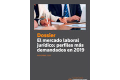 El mercado laboral jurídico: perfiles más demandados en 2019 El mercado laboral jurídico: perfiles más demandados en 2019