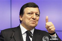 Durao Barroso: Seguro que España cumplirá sus compromisos urao Barroso en una rueda de prensa al final del Consejo Europeo