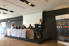 Eloy Velasco: “la legislación sí contempla la pena de muerte para las personas jurídicas” Eloy Velasco en Pamplona.