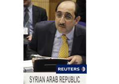 El embajador sirio ante la Organización Internacional de Energía Atómica (OIEA), Bassam Al Sabbagh, asiste a la junta de gobernadores del organismo de la ONU en su sede de Viena, el 6 de junio de 2011.