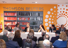 De izquierda a derecha: Juan Manuel del Valle, José Ramón Chaves, Marcos García-Montes, Ana Caro Muñoz, Javier Muñoz Pereira y Juan Mestre Delgado