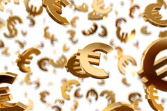 Manos Limpias sostiene que la oficina catalana antifraude se negó a investigar pese a tener «denuncias de empresarios» Símbolos dorados del euro