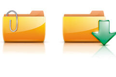 Los presidentes de Audiencias Provinciales piden un único modelo de Expediente Judicial Electrónico Dos carpetas amarillas