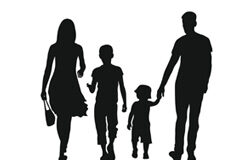 ¿Podemos renunciar a la patria potestad? Siluetas de una familia