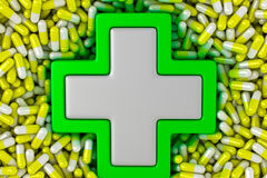 Desestimado el primer recurso contra la orden de Sanidad que en 2015 convocó la apertura de nuevas farmacias Cruz de farmacia sobre píldoras
