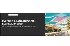 El XVI Foro Aranzadi Social Elche empezará el 23 de septiembre El XVI Foro Aranzadi Social Elche empezará el 23 de septiembre