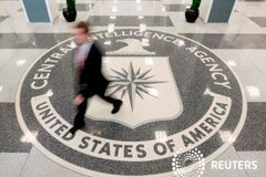 Contratistas de la CIA son la fuente más probable de las filtraciones de WikiLeaks The lobby of the CIA Headquarters Building in Langley, Virginia, U.S. on August 14, 2008