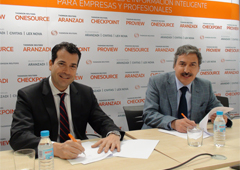 De izquierda a derecha: Fernando Serrano y Carlos Gaona
