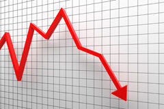 Los concursos de empresas en España cayeron un 3,2% en 2018 Flecha descendente