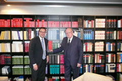 Thomson Reuters Aranzadi compra la “Revista de Derecho Mercantil” Juan Carlos Franquet y Aurelio Menéndez.