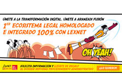 Aranzadi Fusión es el primer ecosistema legal en la nube homologado por el Ministerio de Justicia con el 100% de la funcionalidad de LexNet Aranzadi Fusión