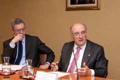 Gallardón y Carnicer se reúnen de nuevo Alberto Ruiz Gallardón y Carlos Carnicer