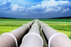 Las administraciones regionales y locales serán las beneficiarias de un nuevo impuesto sobre exploraciones y extracciones de petróleo y gas Tuberías de gas