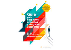 Thomson Reuters te ofrece la ‘Guía para despachos pequeños y abogados autónomos’