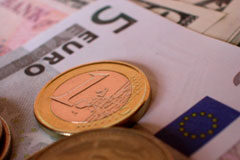 Cambios en el régimen tributario de las empresas Billetes y monedas de euro.