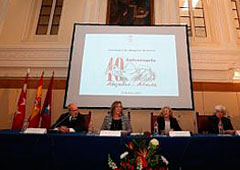 Sonia Gumper, Manuela Carmena, Francisca Sauquillo y Alejandro Ruiz-Huerta