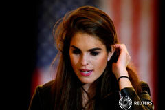 Renuncia Hope Hicks, asesora de confianza del presidente Trump Hope Hicks, directora de comunicación de la Casa Blanca
