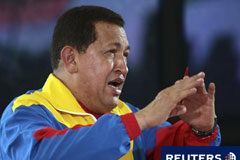 Venezuela niega las acusaciones de adiestramiento a ETA El presidente venezolano, Hugo Chávez, durante su programa semanal "Alo Presidente" en Guarico, Venezuela, el 3 de octubre de 2010